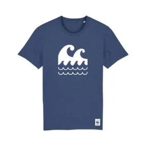 T-shirt océan en coton bio