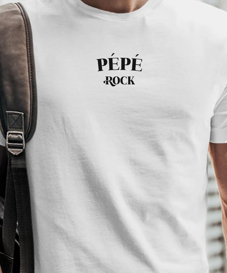 T-Shirt Pépé rock Pour homme