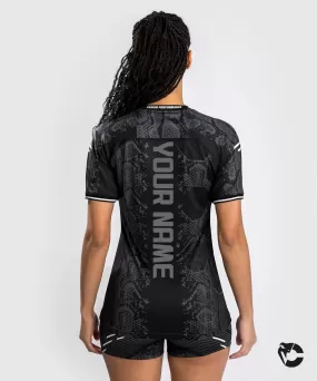 T-shirt Technique Personnalisé pour Femmes UFC Adrenaline by Venum Authentic Fight Night - Noir
