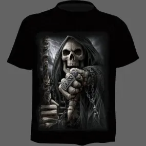 T-shirt tête de mort Boss