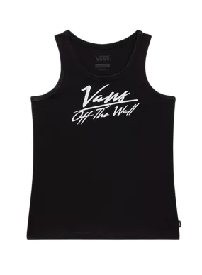 T-shirt Vans Go Anywhere Noir Pour Fille