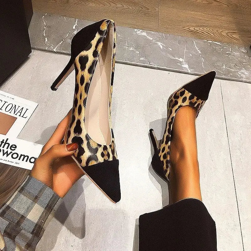 Talons Léopard Anna Beiges