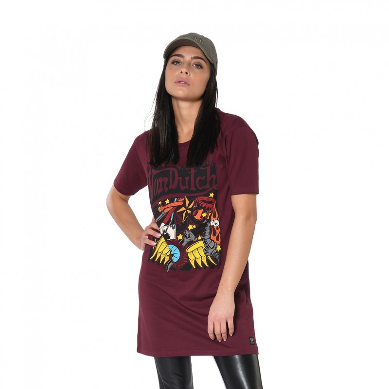 Tee Shirt coupe Oversize CARRIE | Femme - Vondutch
