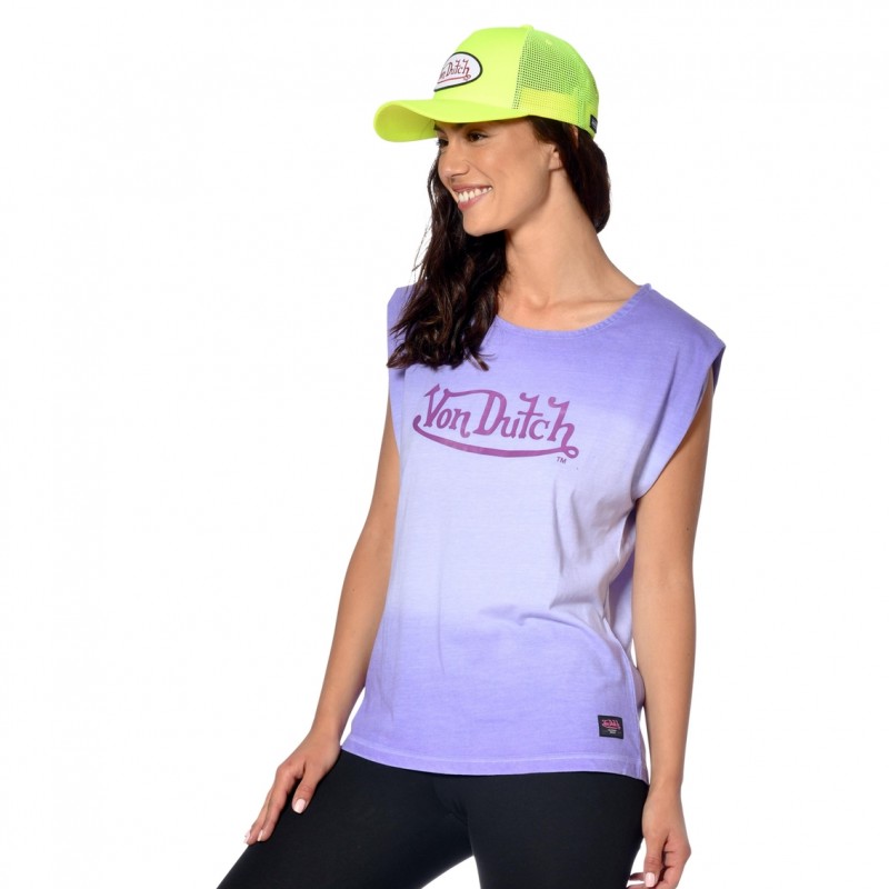 Tee Shirt coupe Régular effet Délavé JUNE | Femme - Vondutch