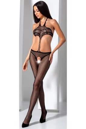 Tenue Sexy en Résille Noire - Lingerie Coquine - Passion