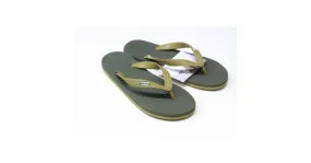 Tongs en latex naturel "Barbade"