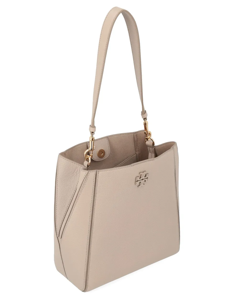 Tory Burch Sac à main en cuir beige