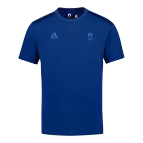 Tshirt et polos Le coq sportif ess p24 tee ss n°2 m bleu