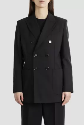 Veste croisée noire