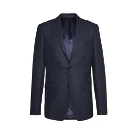 Veste Curling Steven - pied de coq bleu