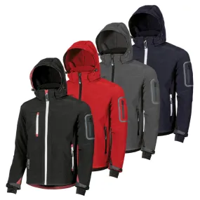 Veste de travail anti-pluie coupe-vent U-Power | Softshell