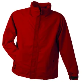 Veste hiver coupe vent imperméable homme JN1010 - rouge 