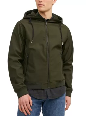 Veste Jack & Jones Softshell Vert Homme
