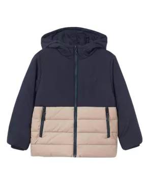 Veste Mayoral Combiné Bleu Marine Beige Garçon