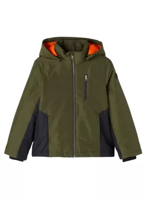Veste Name It Blocs de Couleur Garçon Vert