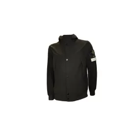 Veste Soft Shell-R À Capuche Noire Stone Island Homme | Toulouse