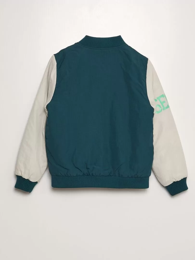 Veste style université américaine - Vert