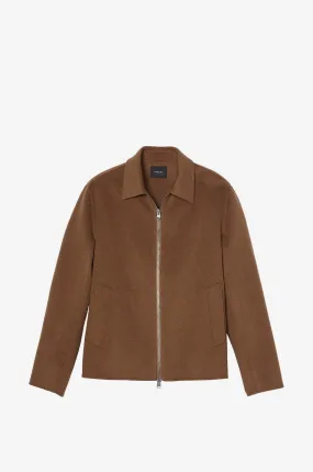 Veste zippée en laine recyclée