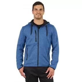 Veste à capuche chinée zippée homme ULIO