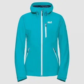 Vêtements de randonnée Jack Wolfskin | Veste de randonnée JACK WOLFSKIN Eagle Peak Jacket Dark Aqua pour Femme|1113002-1620
