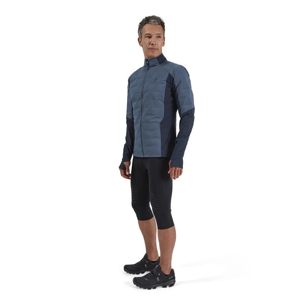 Vêtements de sport On Running Homme | Veste thermique multifonctionnelle On Running Climate Jacket M Denim | Navy pour homme | 1