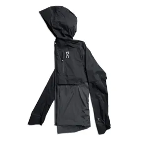 Vêtements de sport On Running Homme | Vestes de running ultra légère et protectrice On Running Weather Jacket Black/Shadow pour 