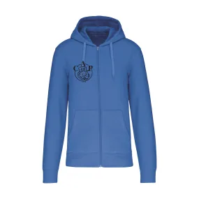 ✏️SWEAT À CAPUCHE ZIPPÉ HOMME BIO PERSONNALISÉ